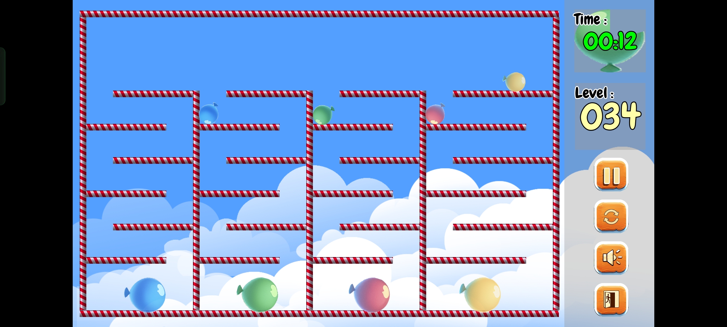 Balloon Merge Puzzle FX screenshot 1