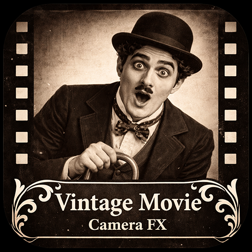 Vintage Movie Camera FX icon